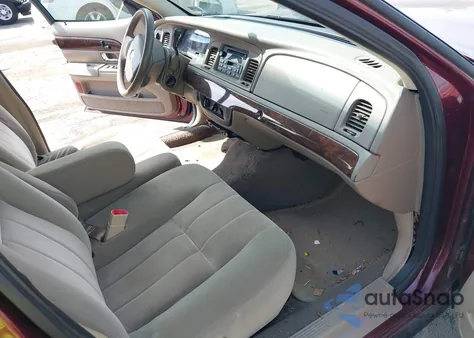 2005 Mercury Grand Marquis Gs z USA, uszkodzony, nr VIN 2MEFM74W05X641274